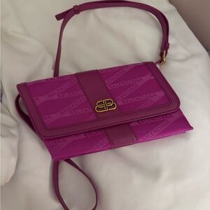 Balenciaga Fuchsia Crossbody Bag